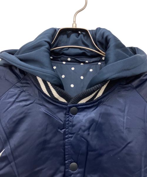 NIKE（ナイキ）NIKE (ナイキ) F.C.Real Bristol (エフシーレアルブリストル) RIVERSIBLE STADIUM JACKET ネイビー サイズ:Mの古着・服飾アイテム