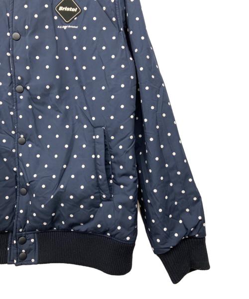 NIKE（ナイキ）NIKE (ナイキ) F.C.Real Bristol (エフシーレアルブリストル) RIVERSIBLE STADIUM JACKET ネイビー サイズ:Mの古着・服飾アイテム