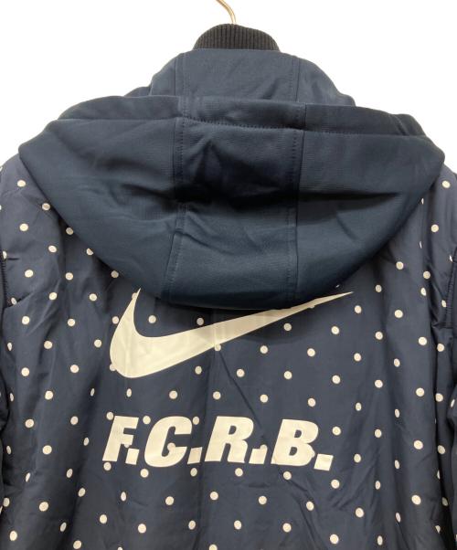 NIKE（ナイキ）NIKE (ナイキ) F.C.Real Bristol (エフシーレアルブリストル) RIVERSIBLE STADIUM JACKET ネイビー サイズ:Mの古着・服飾アイテム