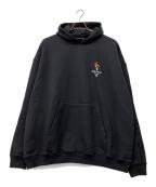 BALENCIAGAバレンシアガ）の古着「プルオーバーパーカー」｜ブラック
