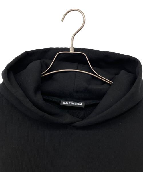 BALENCIAGA（バレンシアガ）BALENCIAGA (バレンシアガ) プルオーバーパーカー ブラック サイズ:XS 未使用品の古着・服飾アイテム