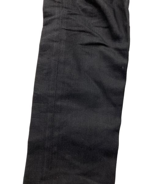 Saint Laurent Paris（サンローランパリ）Saint Laurent Paris (サンローランパリ) ブラックジーンズ ブラック サイズ:73.5(W29)の古着・服飾アイテム