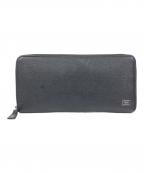 PORTERポーター）の古着「カレント　 LONG WALLET」｜ブラック