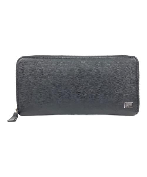 PORTER（ポーター）PORTER (ポーター) カレント　 LONG WALLET ブラックの古着・服飾アイテム