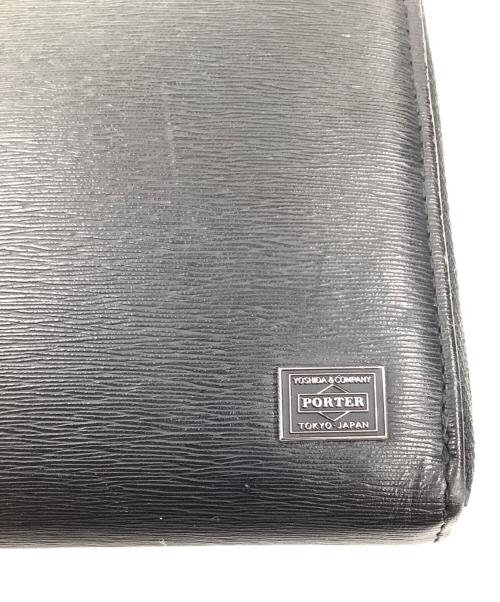 PORTER（ポーター）PORTER (ポーター) カレント　 LONG WALLET ブラックの古着・服飾アイテム