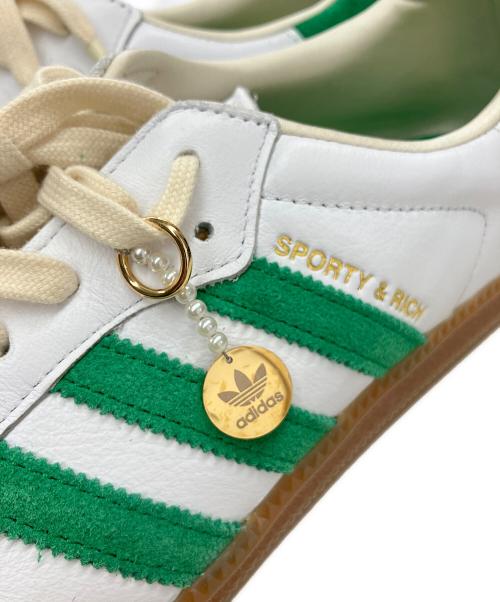 adidas（アディダス）adidas (アディダス) Samba OG Sporty & Rich ホワイト×グリーン サイズ:28の古着・服飾アイテム