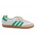 中古・古着 adidas (アディダス) Samba OG Sporty & Rich ホワイト×グリーン サイズ:28：25000円