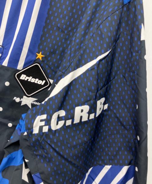 NIKE（ナイキ）NIKE (ナイキ) F.C.R.B. (エフシーレアルブリストル) WOVEN PRACTICE JACKET ネイビー サイズ:Mの古着・服飾アイテム