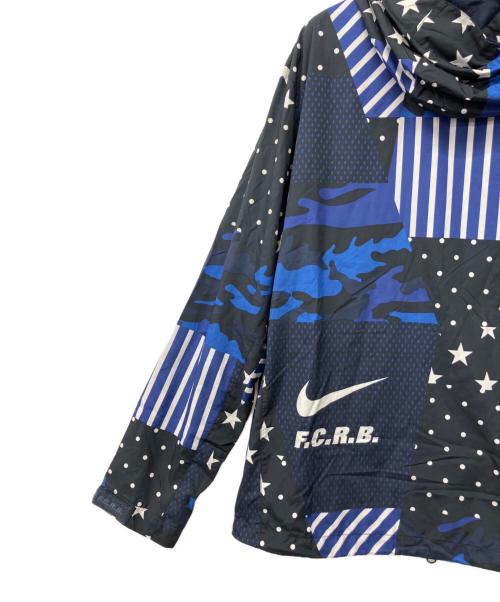 NIKE（ナイキ）NIKE (ナイキ) F.C.R.B. (エフシーレアルブリストル) WOVEN PRACTICE JACKET ネイビー サイズ:Mの古着・服飾アイテム