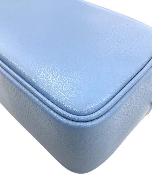 MICHAEL KORS（マイケル・コース）MICHAEL KORS (マイケル・コース) JETSETショルダーバッグ スカイブルーの古着・服飾アイテム