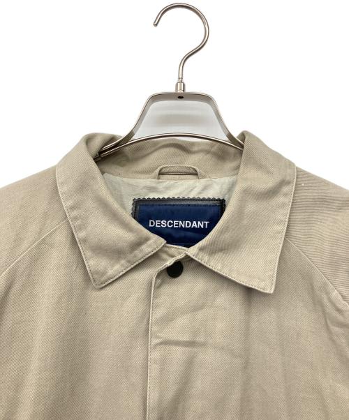 DESCENDANT（ディセンダント）DESCENDANT (ディセンダント) コーチジャケット ベージュ サイズ:3の古着・服飾アイテム