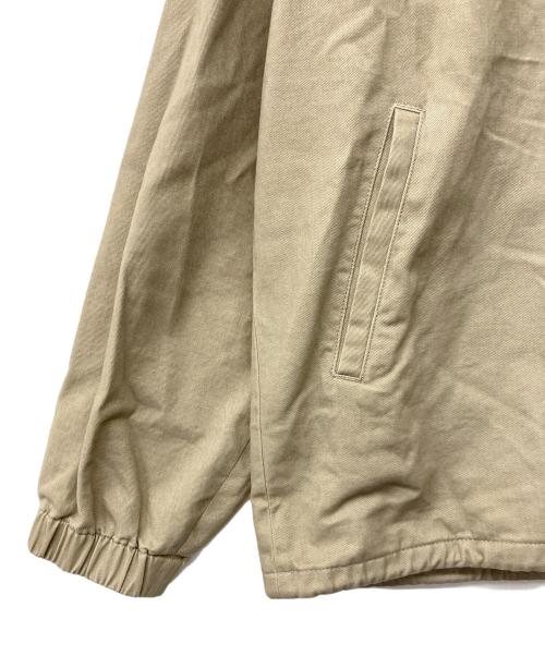 DESCENDANT（ディセンダント）DESCENDANT (ディセンダント) コーチジャケット ベージュ サイズ:3の古着・服飾アイテム