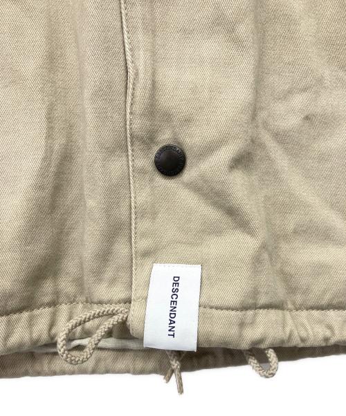 DESCENDANT（ディセンダント）DESCENDANT (ディセンダント) コーチジャケット ベージュ サイズ:3の古着・服飾アイテム
