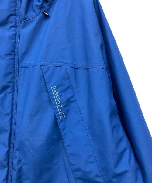 DESCENDANT（ディセンダント）DESCENDANT (ディセンダント) ナイロンジャケット ブルー サイズ:Lの古着・服飾アイテム