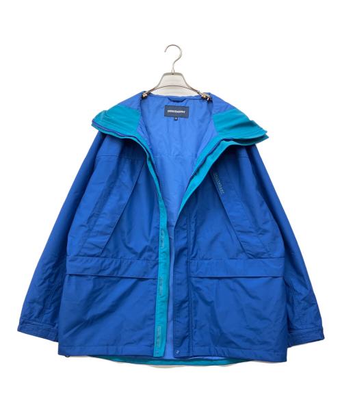 DESCENDANT（ディセンダント）DESCENDANT (ディセンダント) ナイロンジャケット ブルー サイズ:Lの古着・服飾アイテム