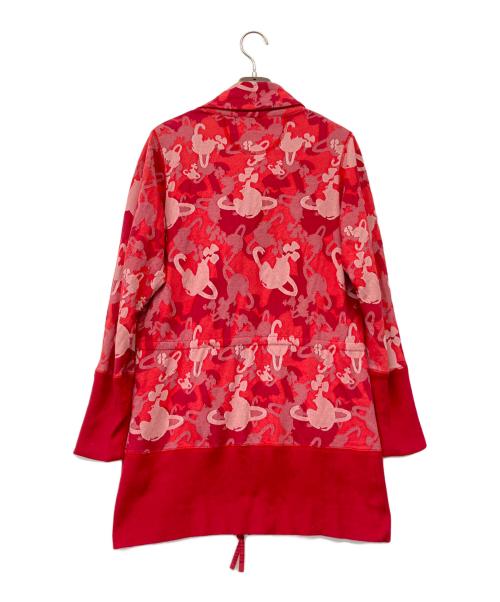 Vivienne Westwood RED LABEL（ヴィヴィアンウエストウッドレッドレーベル）Vivienne Westwood RED LABEL (ヴィヴィアンウエストウッドレッドレーベル) ジップジャケット レッド サイズ:2の古着・服飾アイテム