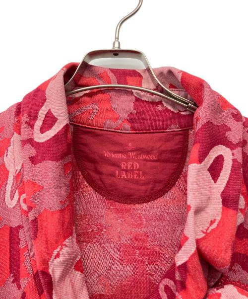 Vivienne Westwood RED LABEL（ヴィヴィアンウエストウッドレッドレーベル）Vivienne Westwood RED LABEL (ヴィヴィアンウエストウッドレッドレーベル) ジップジャケット レッド サイズ:2の古着・服飾アイテム