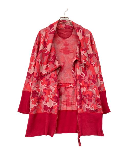 Vivienne Westwood RED LABEL（ヴィヴィアンウエストウッドレッドレーベル）Vivienne Westwood RED LABEL (ヴィヴィアンウエストウッドレッドレーベル) ジップジャケット レッド サイズ:2の古着・服飾アイテム