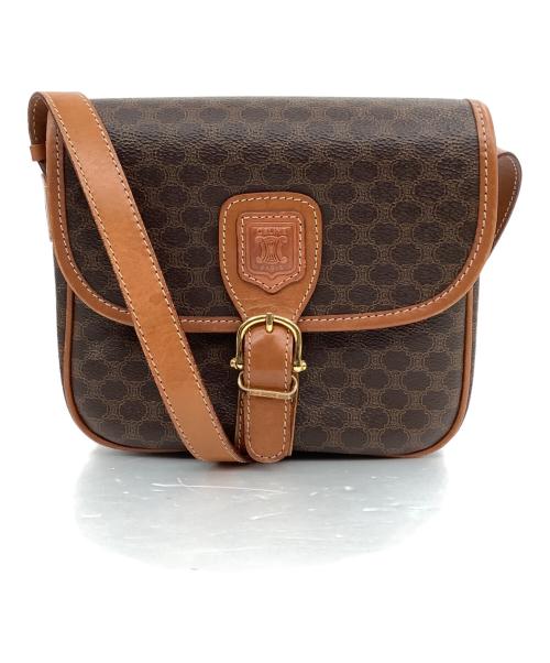CELINE（セリーヌ）CELINE (セリーヌ) ショルダーバッグ ブラウンの古着・服飾アイテム