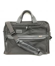 TUMI（トゥミ）の古着「ALPHA 3 ORGANIZER PORTFOLIO BRIEF」｜ブラック