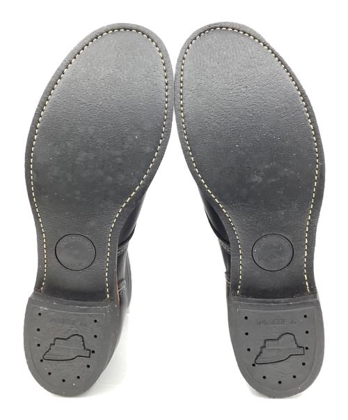 RED WING（レッドウィング）RED WING (レッドウィング) IRON RANGE　編上げブーツ ブラック サイズ:28cmの古着・服飾アイテム