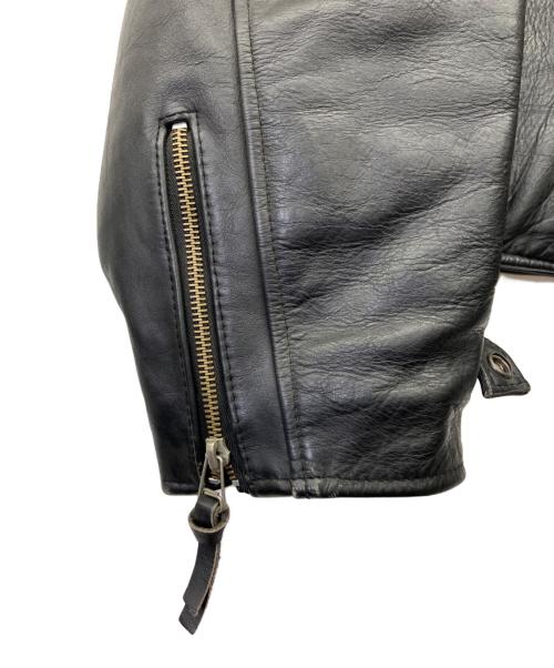 AVIREX（アヴィレックス）AVIREX (アヴィレックス) レザージャケット ブラック サイズ:XLの古着・服飾アイテム