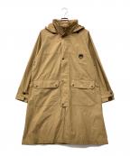DIESELディーゼル）の古着「TECHNO POPELIN COTTON TOUCH COAT」｜ベージュ