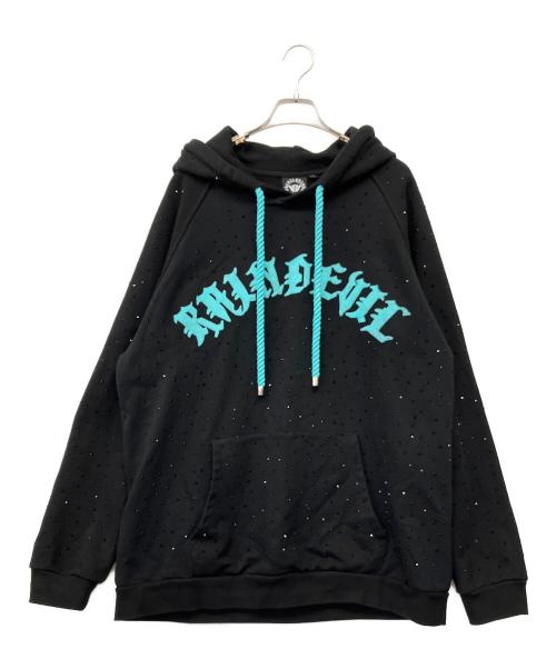 raindevil（レインデビル）raindevil (レインデビル) セットアップパーカー ブラック サイズ:XLの古着・服飾アイテム