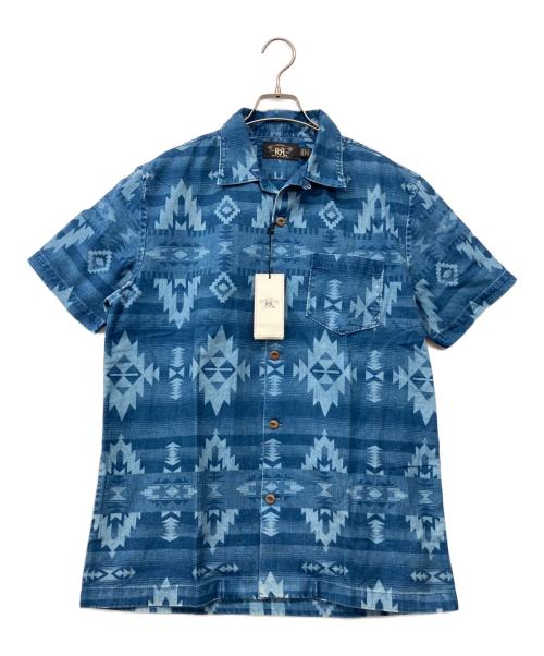 RRL（ダブルアールエル）RRL (ダブルアールエル) 半袖シャツ インディゴ サイズ:M 未使用品の古着・服飾アイテム