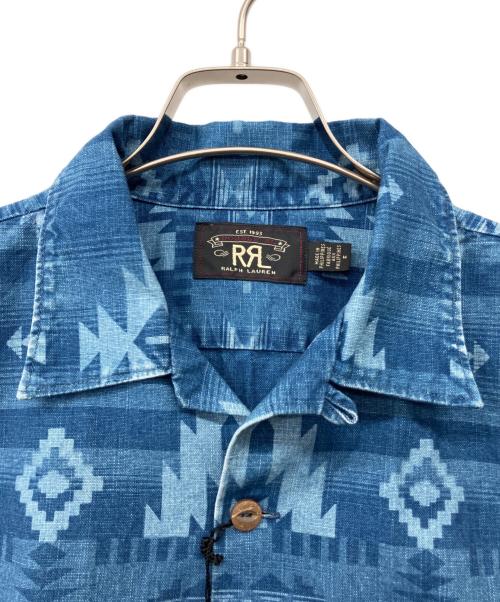 RRL（ダブルアールエル）RRL (ダブルアールエル) 半袖シャツ インディゴ サイズ:M 未使用品の古着・服飾アイテム