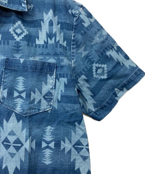 RRL（ダブルアールエル）RRL (ダブルアールエル) 半袖シャツ インディゴ サイズ:M 未使用品の古着・服飾アイテム