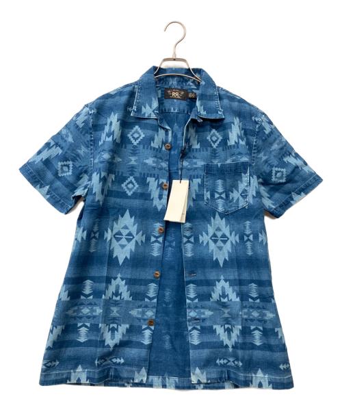 RRL（ダブルアールエル）RRL (ダブルアールエル) 半袖シャツ インディゴ サイズ:M 未使用品の古着・服飾アイテム