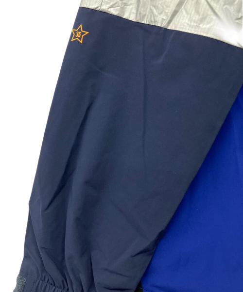 NIKE（ナイキ）NIKE (ナイキ) F.C real Bristol (エフシーレアルブリストル) ナイロンジャケット シルバー×ブルー サイズ:Lの古着・服飾アイテム