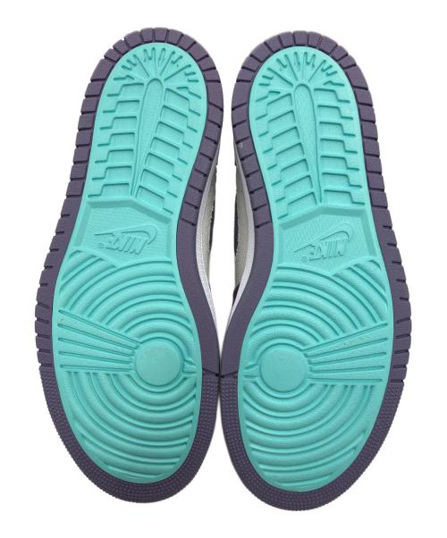 NIKE（ナイキ）NIKE (ナイキ) ハイカットスニーカー ホワイト×パープル サイズ:27 未使用品の古着・服飾アイテム