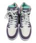 NIKE (ナイキ) ハイカットスニーカー ホワイト×パープル サイズ:27 未使用品：10000円