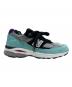 中古・古着 NEW BALANCE (ニューバランス) ローカットスニーカー グレー×ミントグリーン サイズ:26：15000円