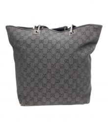 GUCCI（グッチ）の古着「GGキャンバス　トートバッグ」｜グレー