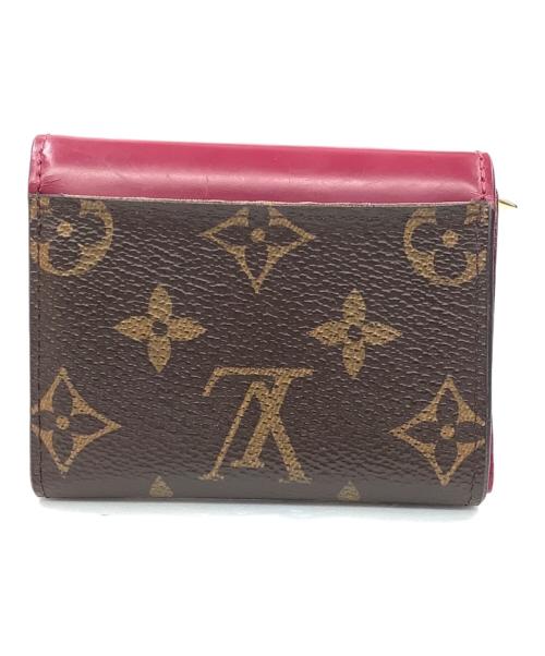 LOUIS VUITTON（ルイ ヴィトン）LOUIS VUITTON (ルイ ヴィトン) ポルトフォイユ・ゾエ ブラウン×エンジの古着・服飾アイテム