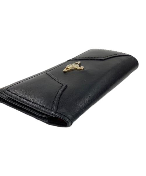 Vivienne Westwood（ヴィヴィアンウエストウッド）Vivienne Westwood (ヴィヴィアンウエストウッド) キーケース ブラック×ピンクの古着・服飾アイテム