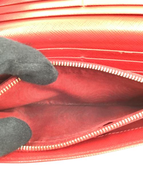PRADA（プラダ）PRADA (プラダ) 長財布 レッドの古着・服飾アイテム