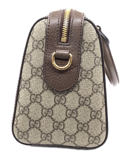 GUCCI（グッチ）GUCCI (グッチ) オフィディア GGミディアム トップハンドルバッグ ベージュの古着・服飾アイテム