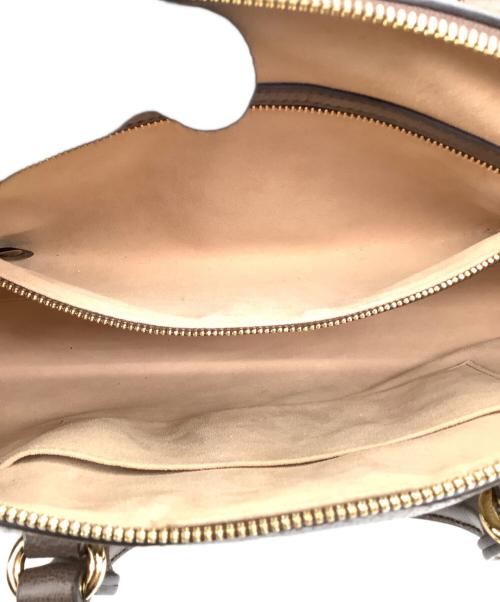 GUCCI（グッチ）GUCCI (グッチ) オフィディア GGミディアム トップハンドルバッグ ベージュの古着・服飾アイテム