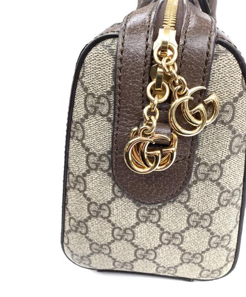 GUCCI（グッチ）GUCCI (グッチ) オフィディア GGミディアム トップハンドルバッグ ベージュの古着・服飾アイテム