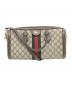 GUCCI（グッチ）の古着「オフィディア GGミディアム トップハンドルバッグ」｜ベージュ
