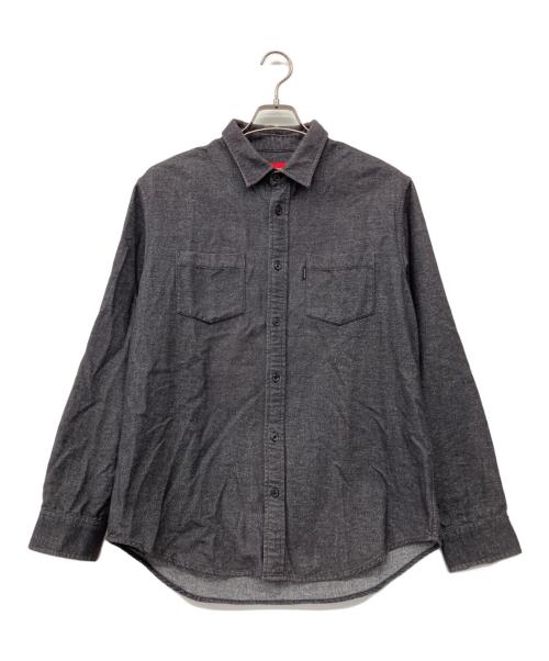 SUPREME（シュプリーム）SUPREME (シュプリーム) 長袖シャツ グレー サイズ:Mの古着・服飾アイテム