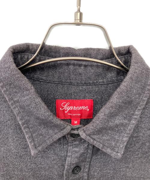 SUPREME（シュプリーム）SUPREME (シュプリーム) 長袖シャツ グレー サイズ:Mの古着・服飾アイテム