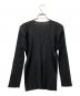 ISSEY MIYAKE (イッセイミヤケ) プリーツブラウス ブラック サイズ:M：12000円
