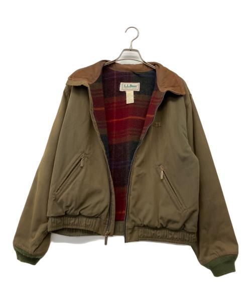 L.L.Bean（エルエルビーン）L.L.Bean (エルエルビーン) ヴィンテージ ウォームアップジャケット カーキ サイズ:Mの古着・服飾アイテム