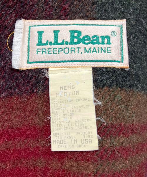 L.L.Bean（エルエルビーン）L.L.Bean (エルエルビーン) ヴィンテージ ウォームアップジャケット カーキ サイズ:Mの古着・服飾アイテム