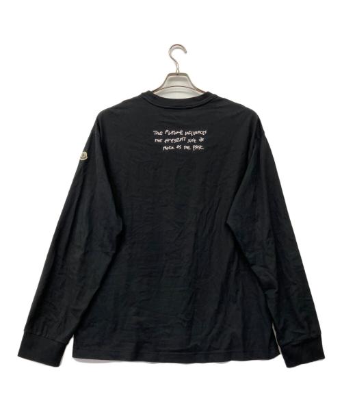 MONCLER（モンクレール）MONCLER (モンクレール) GENIUS FRGMT LONG SLEEVE T-SHIRT ブラック サイズ:XLの古着・服飾アイテム